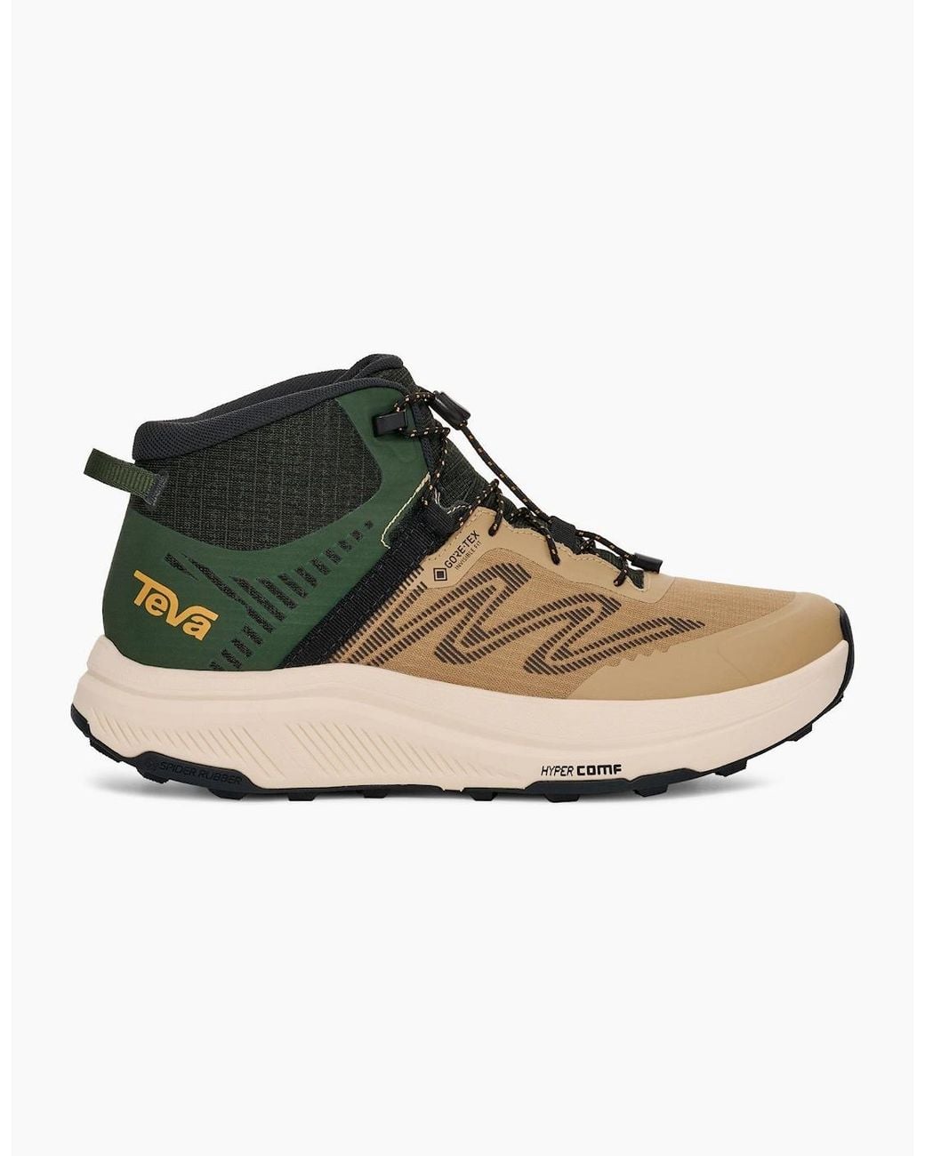 Teva Black Hurricane Trailsetter Mid Gtx Trail Running Shoes for men