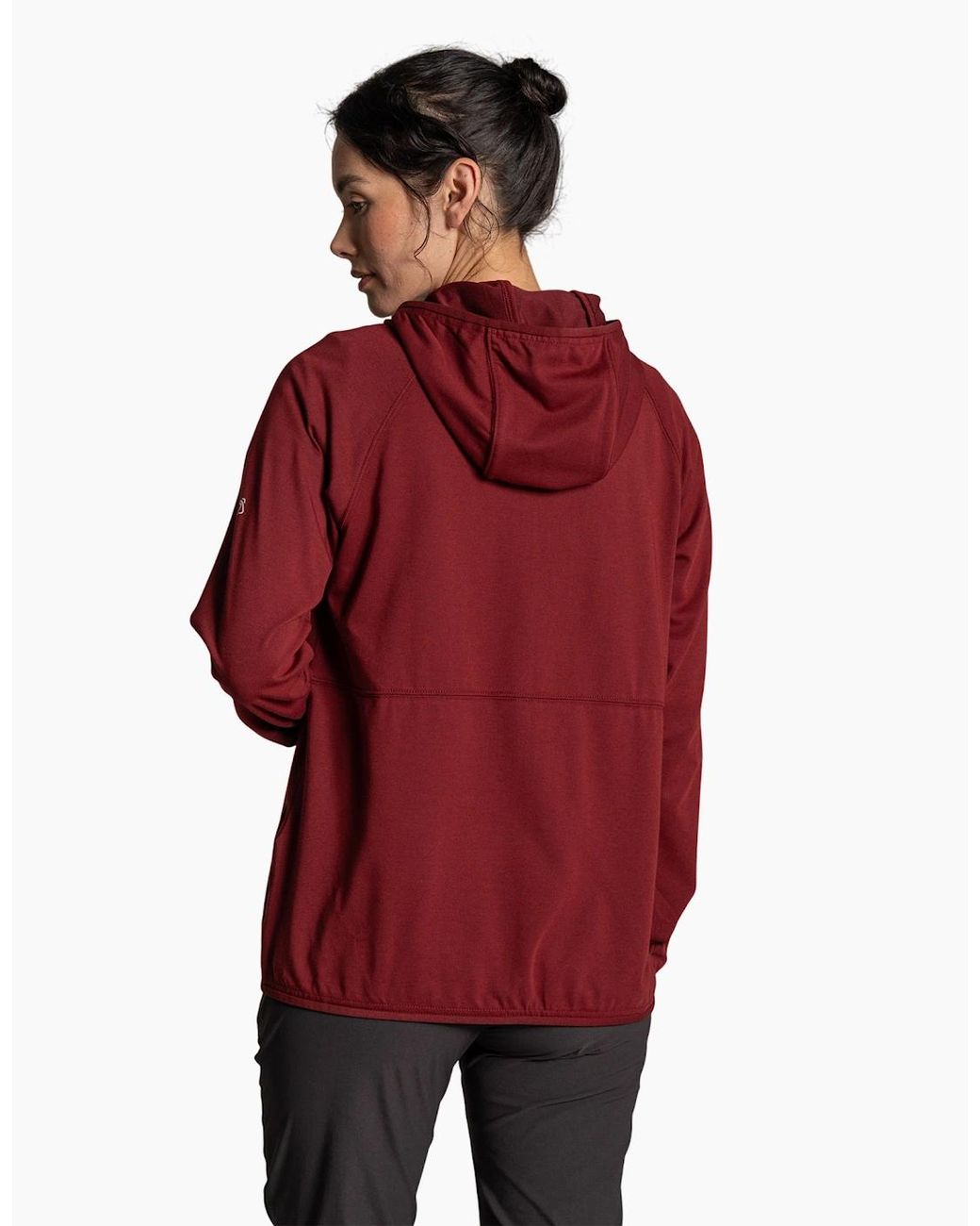 Craghoppers Red Ladies Aya Nosilife Hooded Jacket