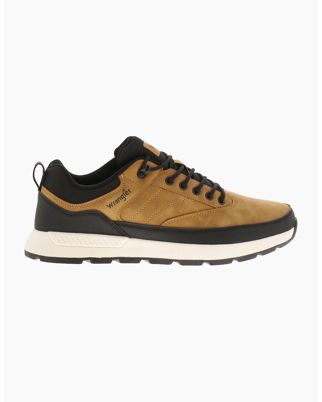 Wrangler Brown Casual Shoes Timo Lace Up Tan Uk Size for men