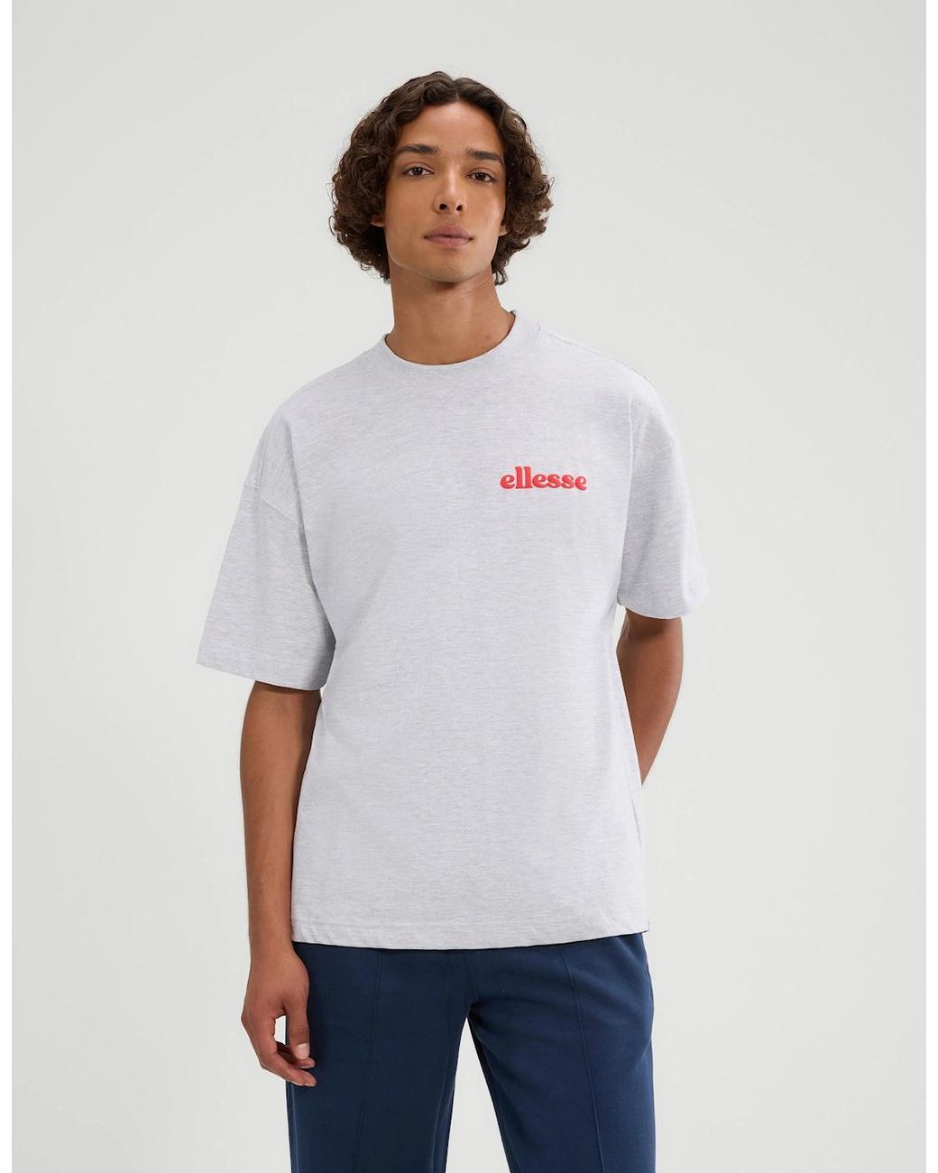 Ellesse White Entriamo Tee for men