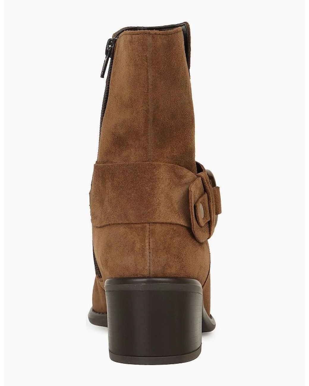 Gabor Brown Easel Ankle Boots