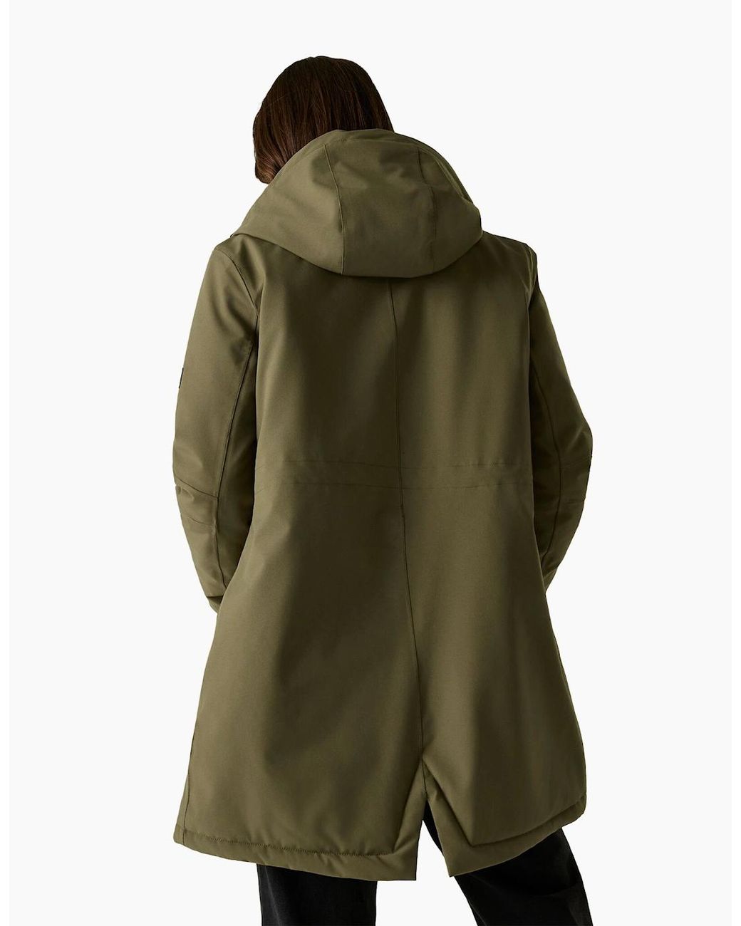 Regatta Green Ladies Waterproof Insulated Jacket