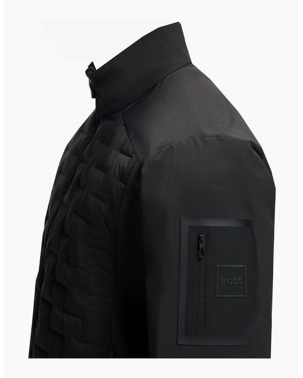 Boss Black Water Repellent Jacket for men