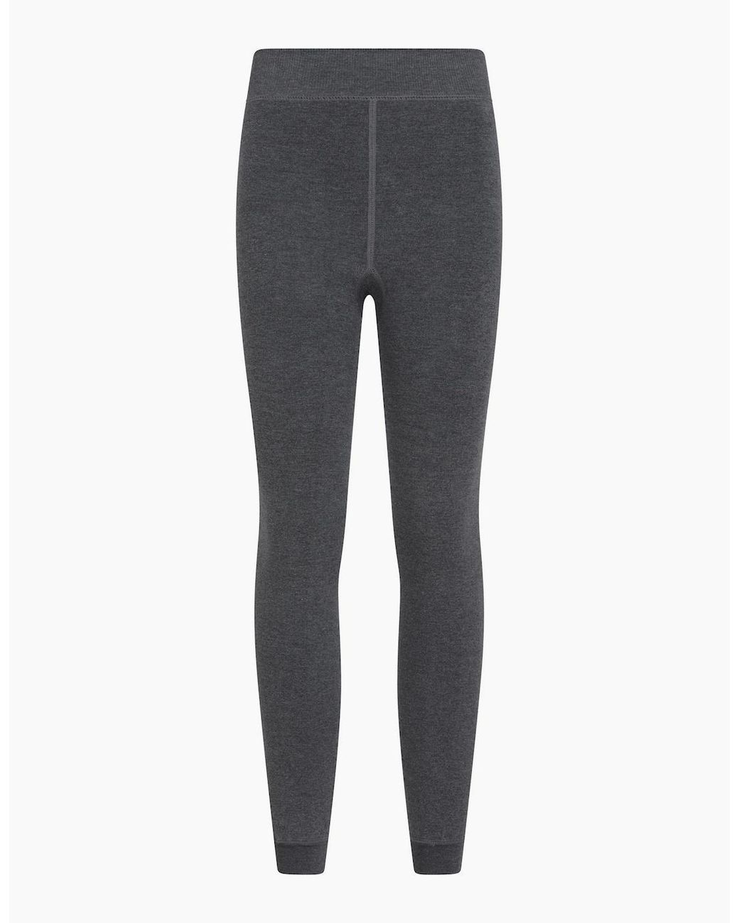 Mountain Warehouse Gray Ladies Fleece Lined Thermal Leggings (Pack Of 2)