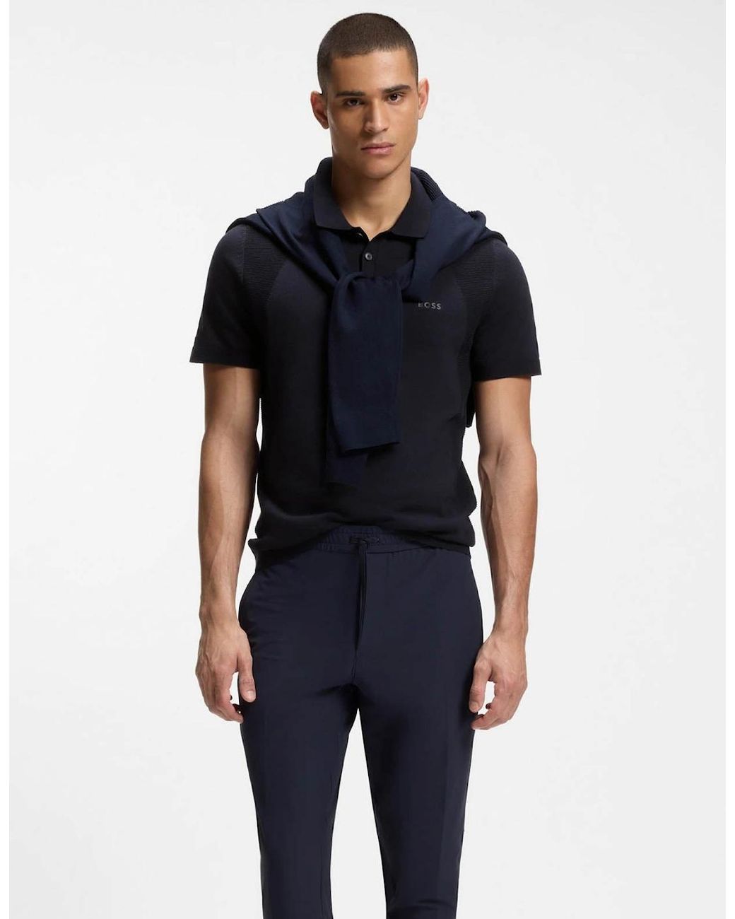 Boss Black Boss Momentum-Lite Short Sleeve Polo Shirt for men