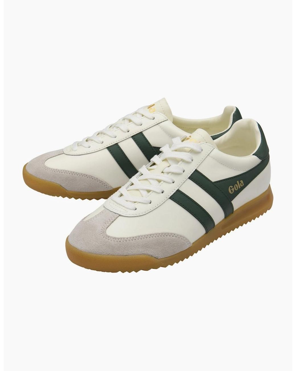 Gola White Torpedo Leather Trainers for men