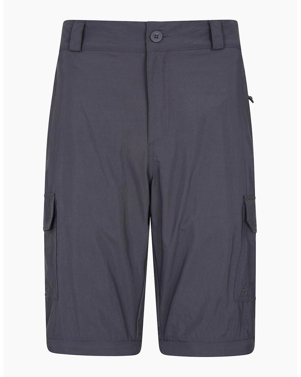 Mountain Warehouse Blue Explore Cargo Shorts for men
