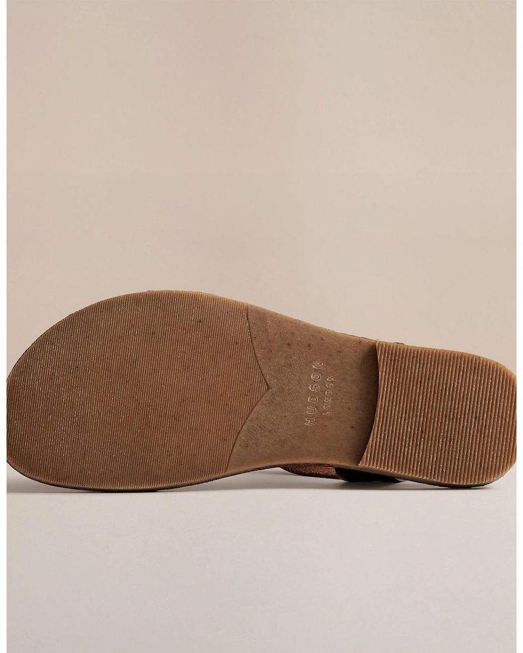 Hudson Black Rosemary Leather Sandal