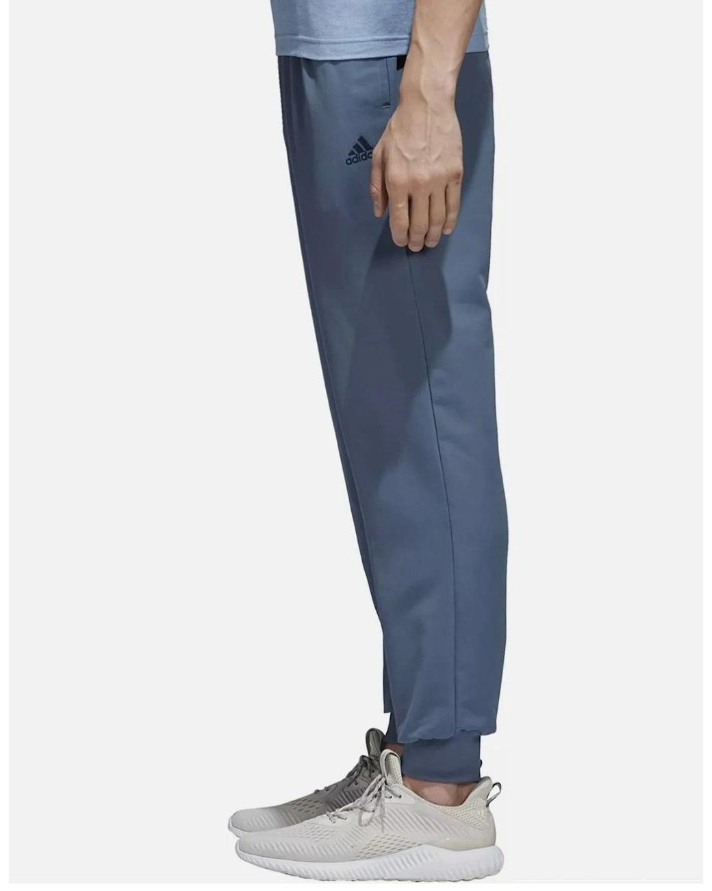 Adidas Blue Ess Stanford Pant for men