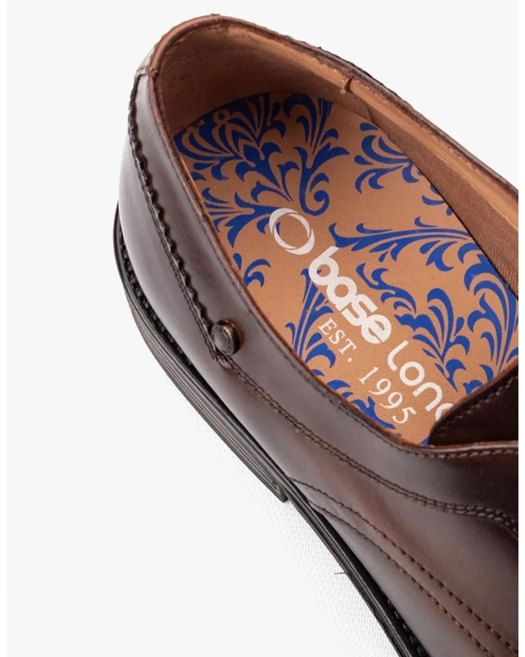 Base London Brown London Sleeve Shoes for men