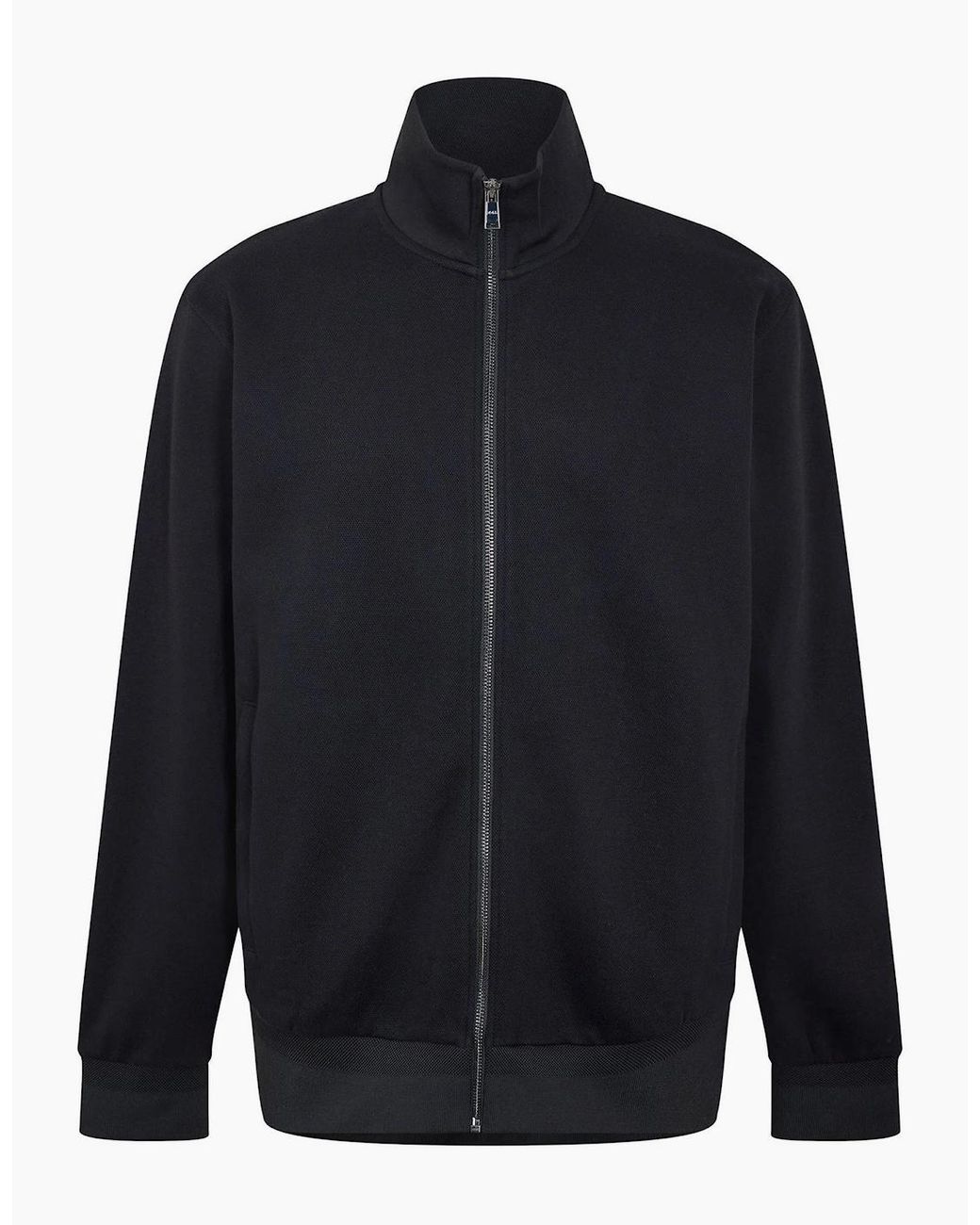 Boss Blue Hshepherd 100 Full Zip Fleece Hoodie for men