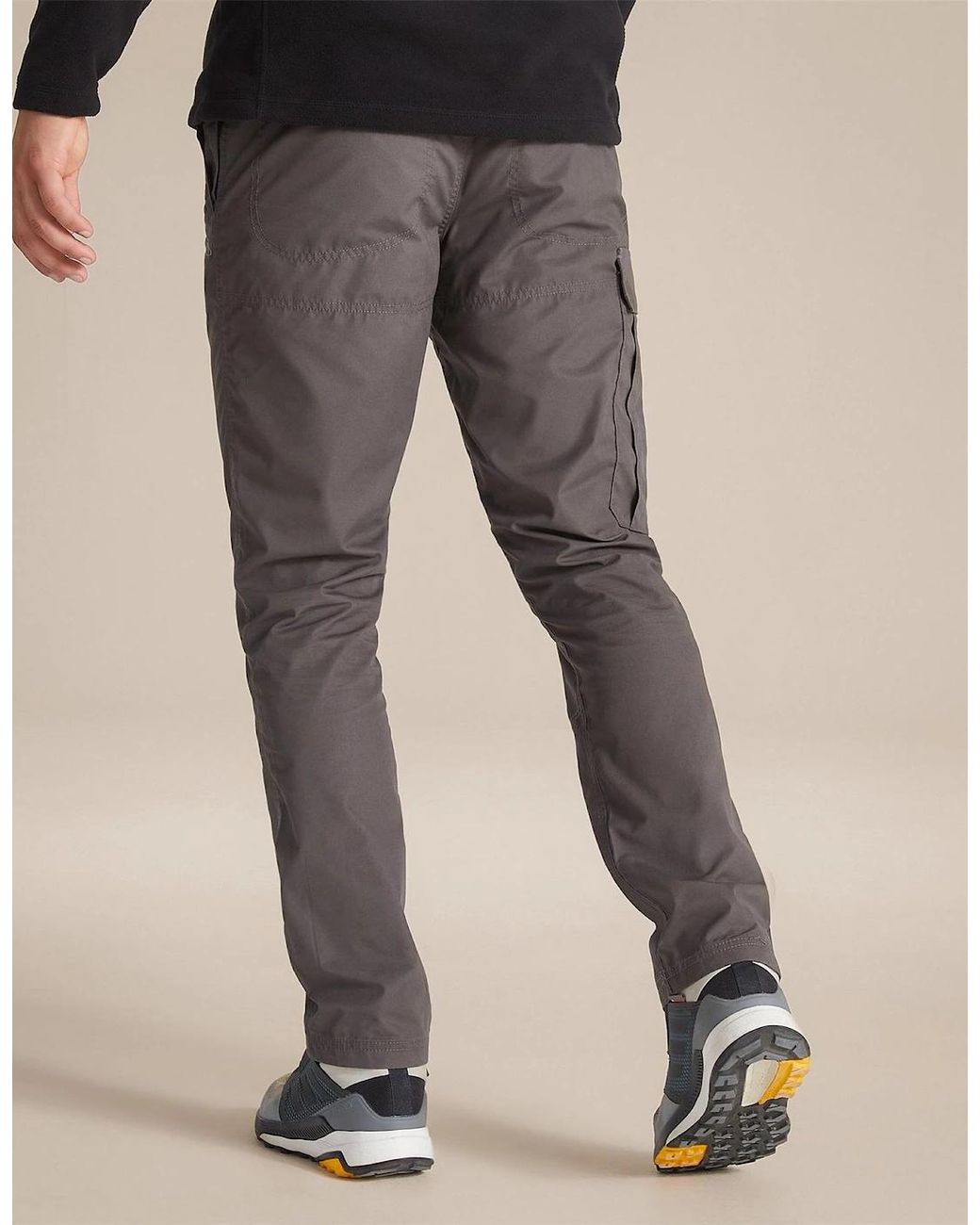 Craghoppers Brown Crag Kiwi Slim Walking Trousers for men