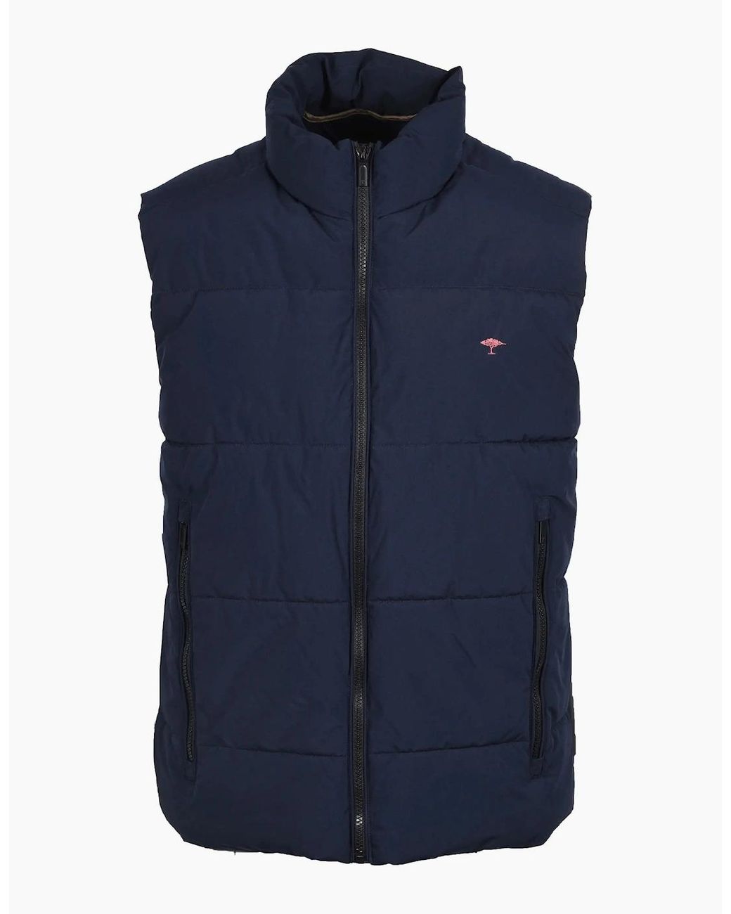 Fynch-Hatton Blue Fynch-Hatton Gilet Dark for men