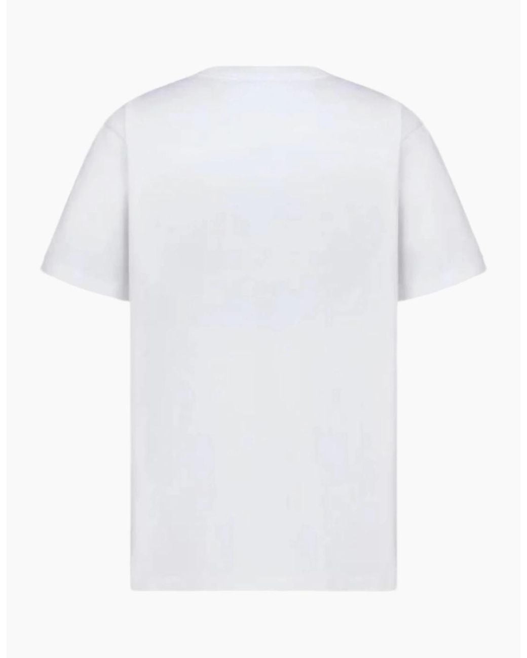 Dior White X Erl Bunny Pocket Tee
