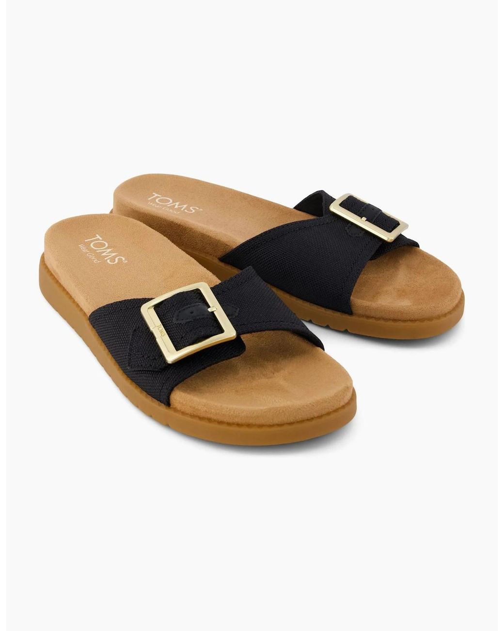 TOMS Black Marin Slide Sliders