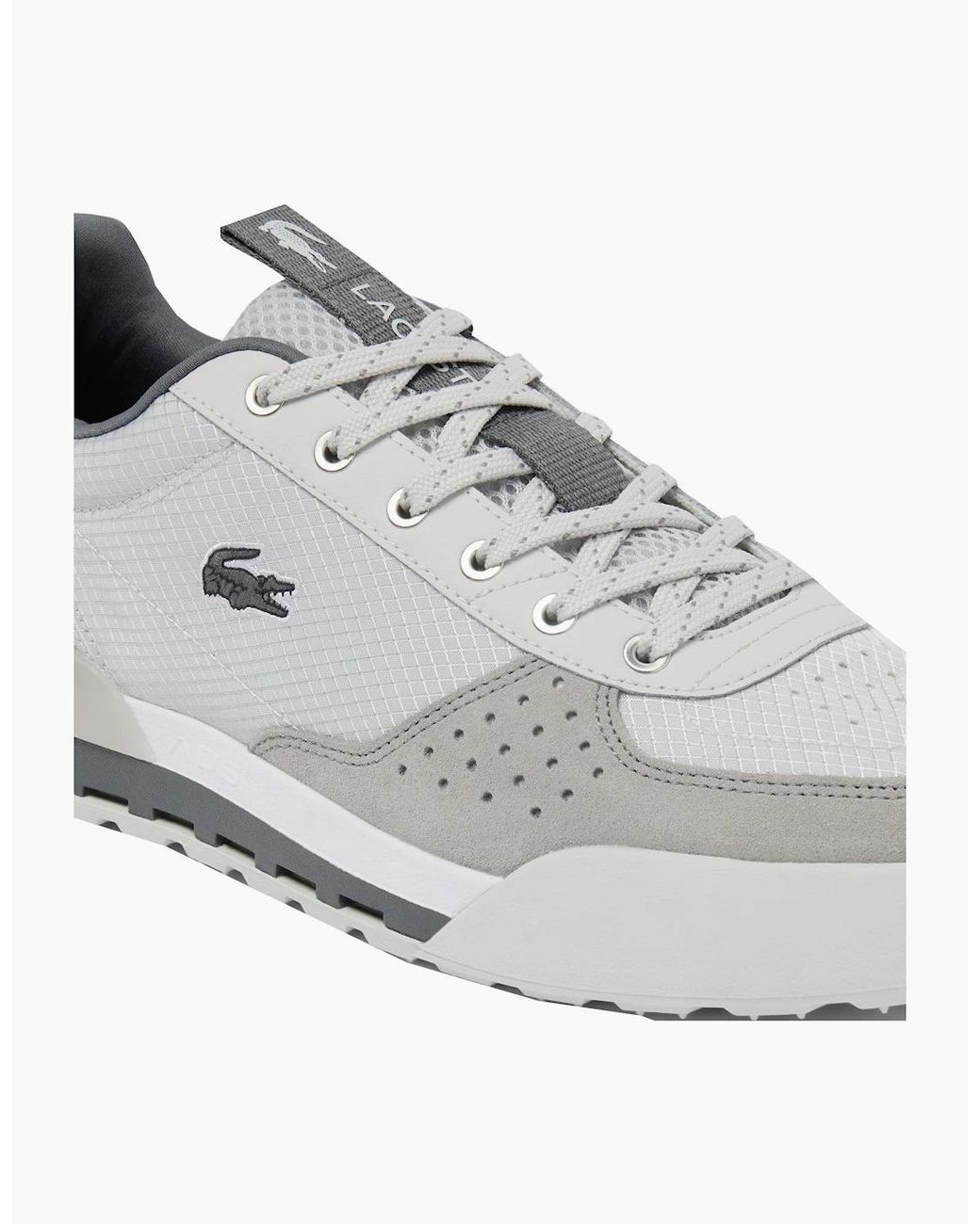 Lacoste Gray Slam Break Trainers for men