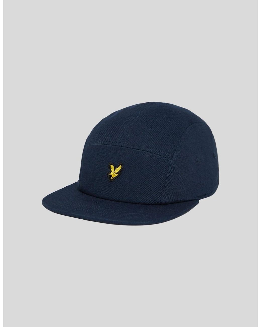 Lyle & Scott Blue 5 Panel Cap for men
