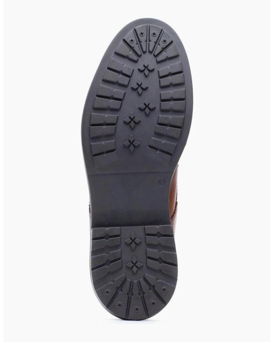 Base London Brown Porter Toe Cap Boots for men