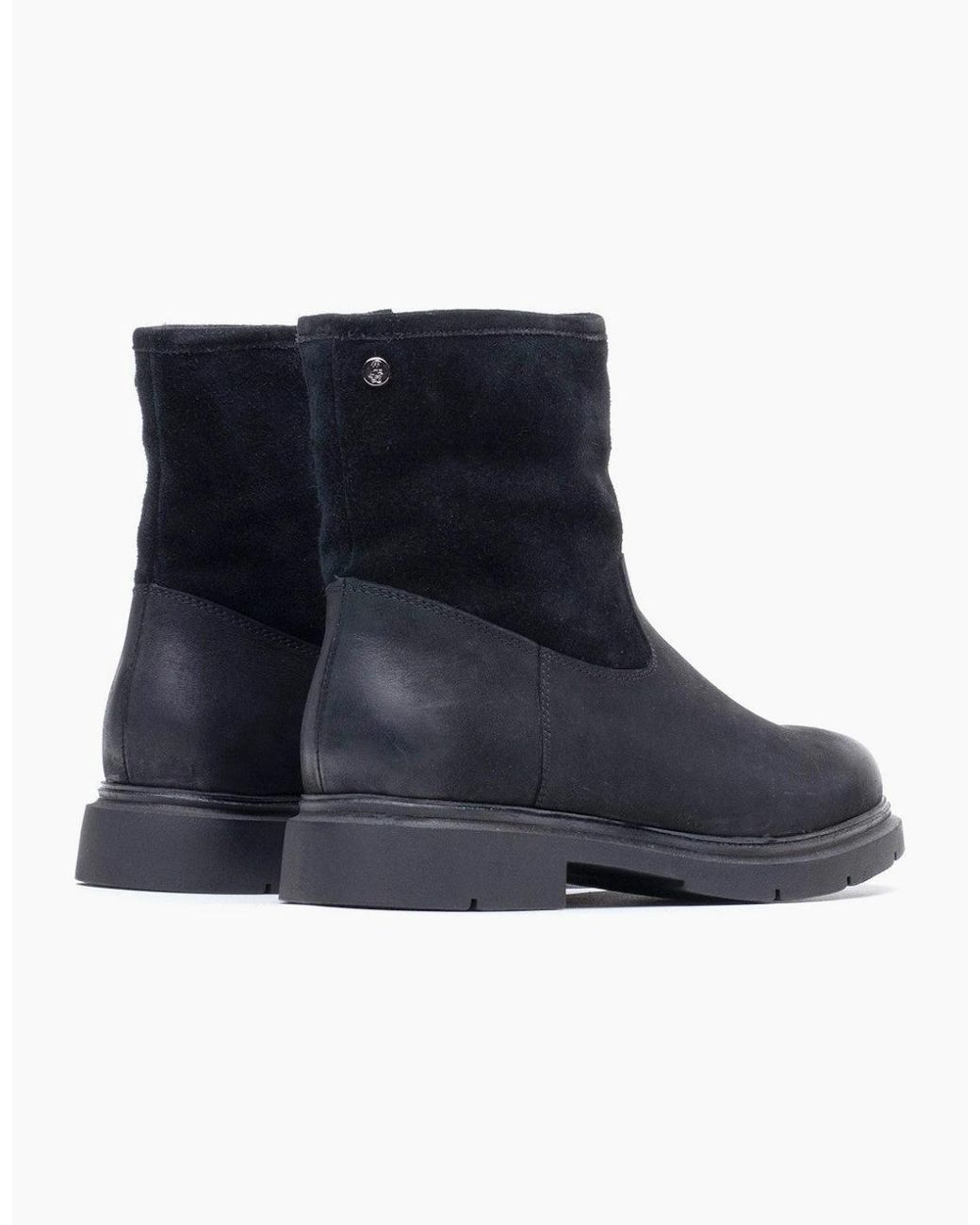Hush Puppies Blue Charlotte Boot Ankle Boots