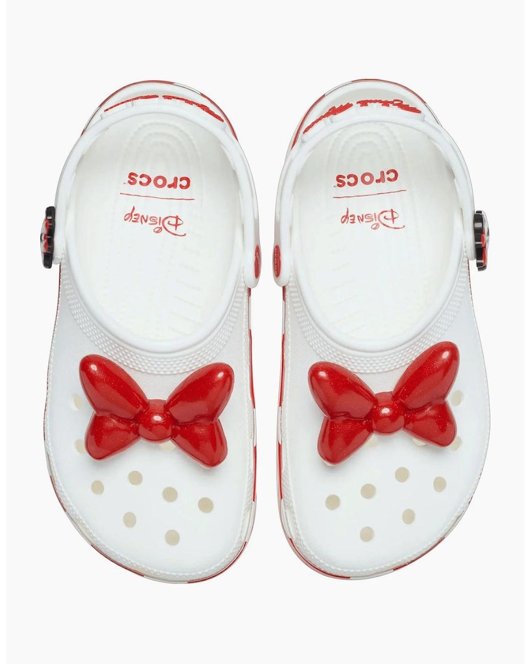 CROCSTM Red 212717 Minnie Mouse Disney Clogs
