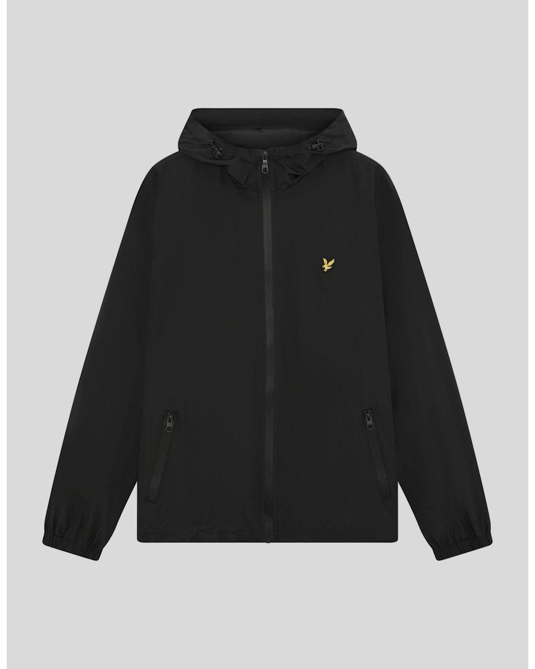 Lyle & Scott Black Active Technical Windbreaker Jacket for men