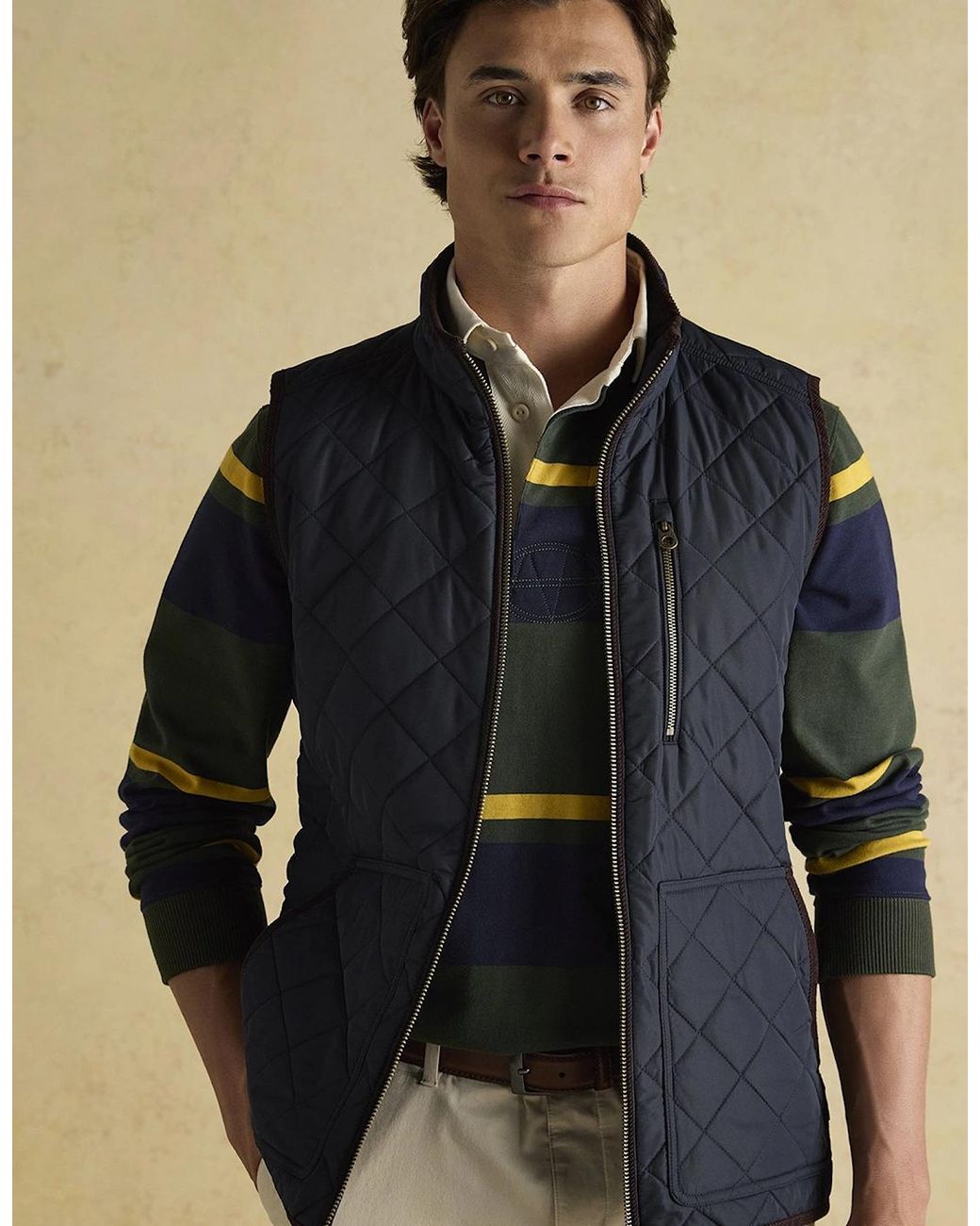 Joules Blue Maynard Gilet Gilets for men