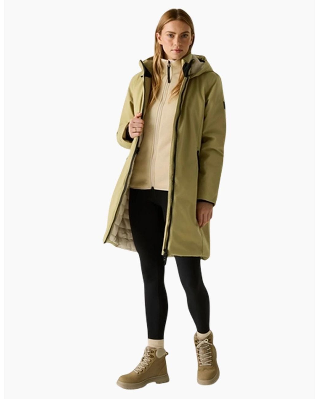Regatta Natural Ladies Marron Waterproof Insulated Jacket