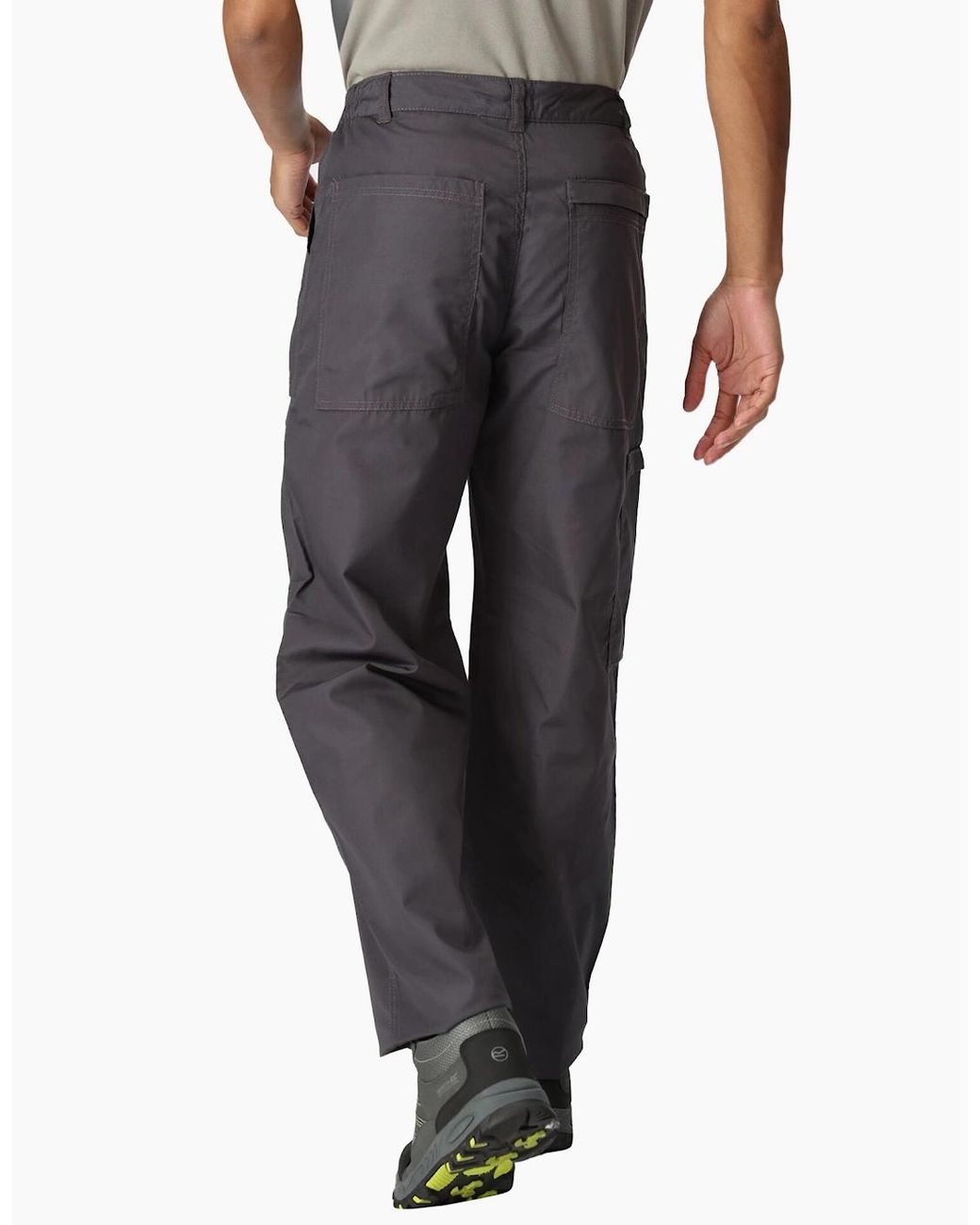 Regatta Green Professional Workwear Action Trouser (Water Repellent) for men