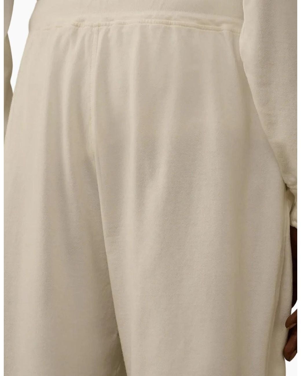C P Company Natural Light Fleece Lens Sweat Pants for men
