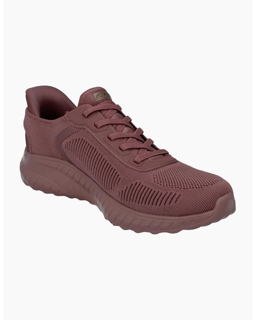 Skechers Purple Bobs Squad Chaos Current Muse Trainers 117497 Shoes Ros