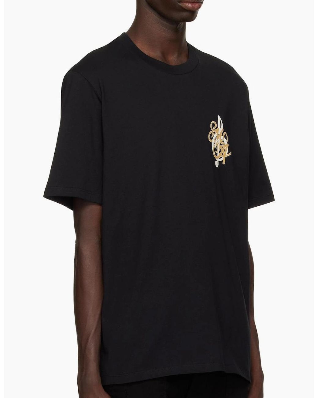 Amiri Black Jazz Band T-Shirt for men
