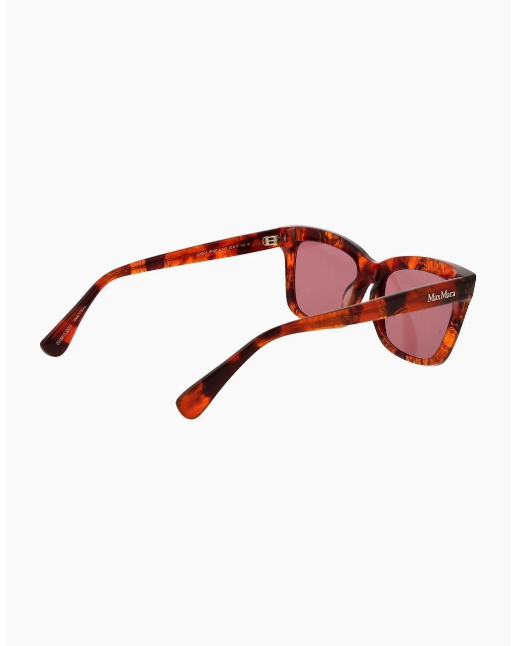 Max Mara Red Sunglasses Mm0010 54S 55