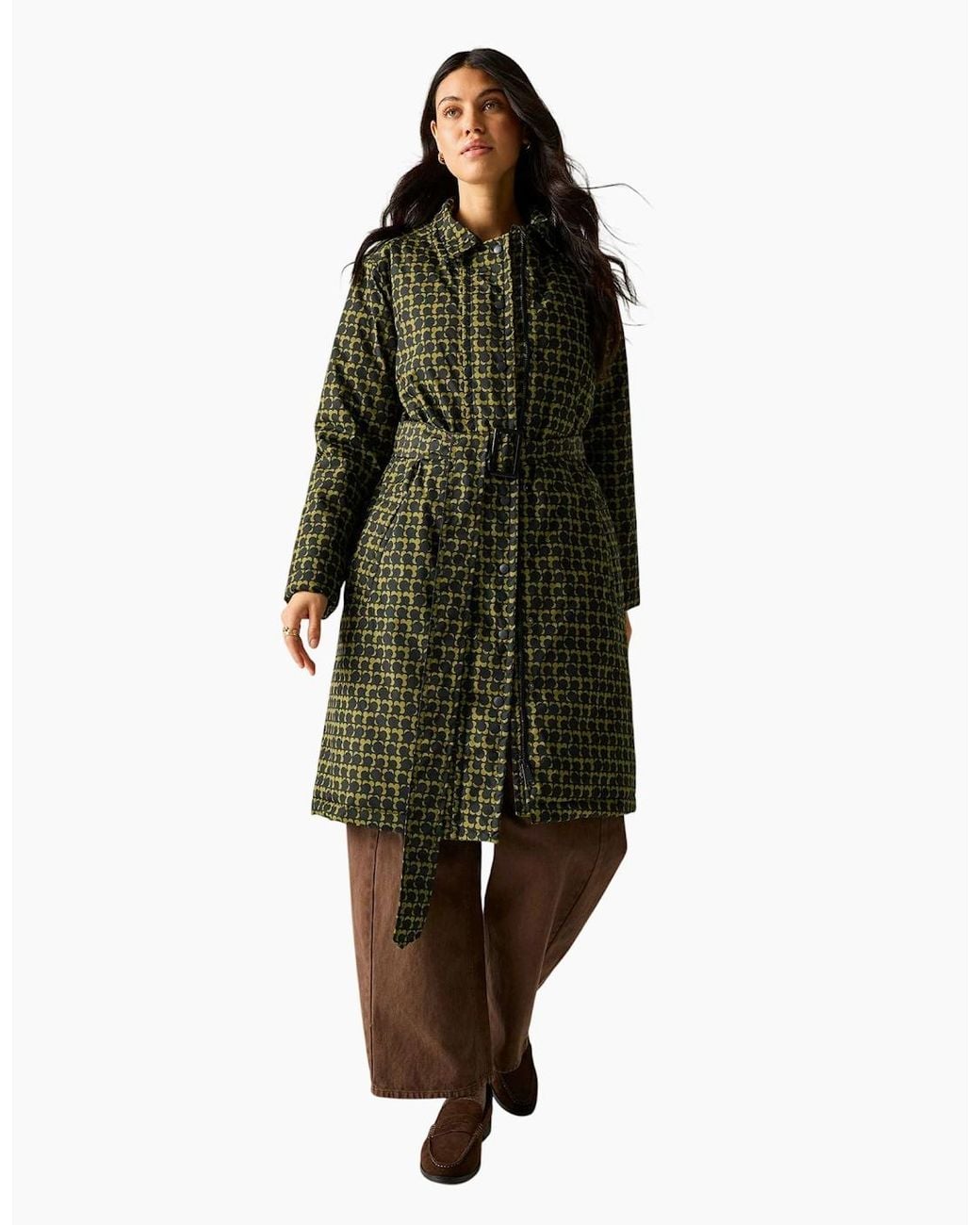 Regatta Green Ladies Orla Eclipse Waterproof Mackintosh