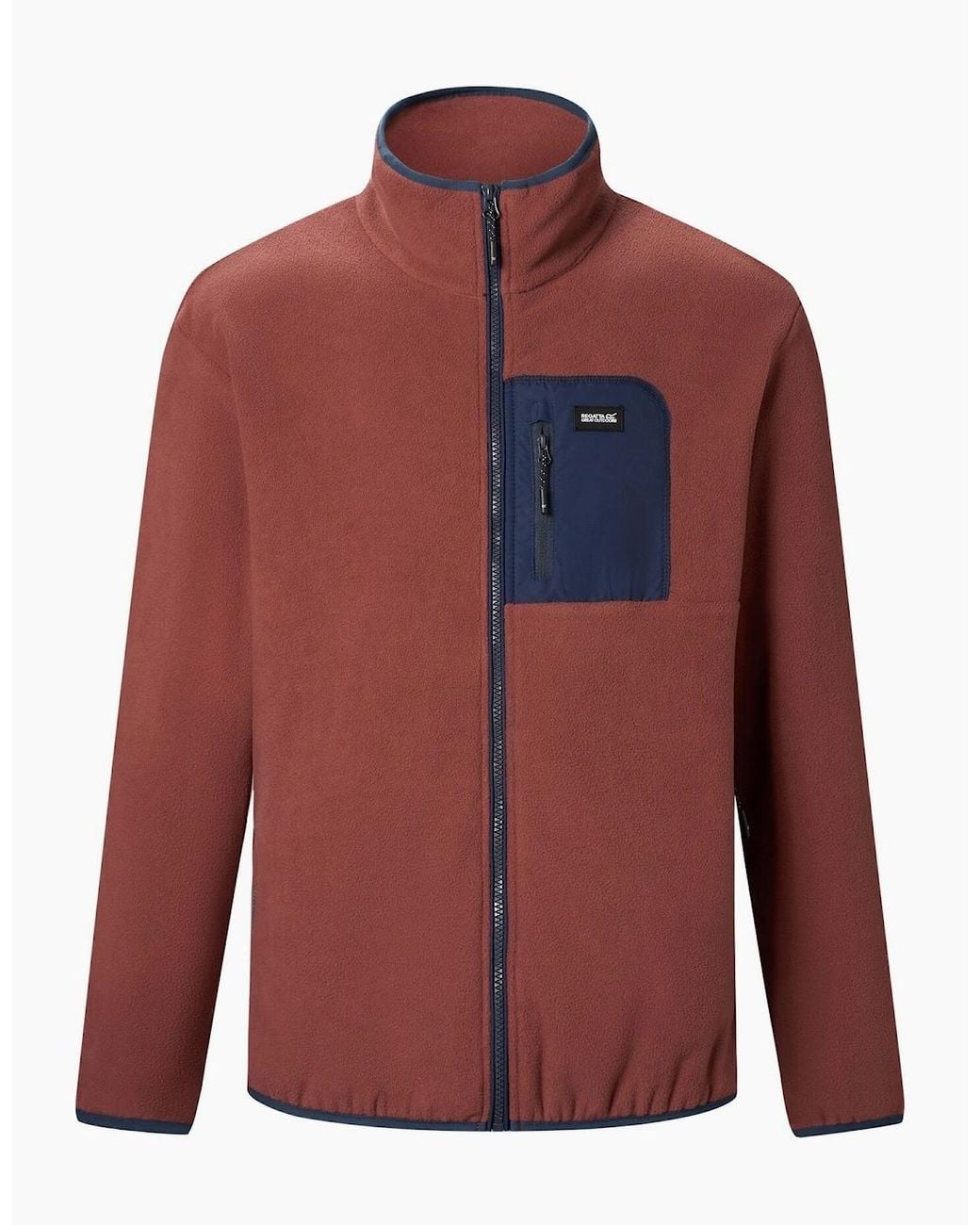 Regatta Red Frankie Full Zip Fleece Jacket for men