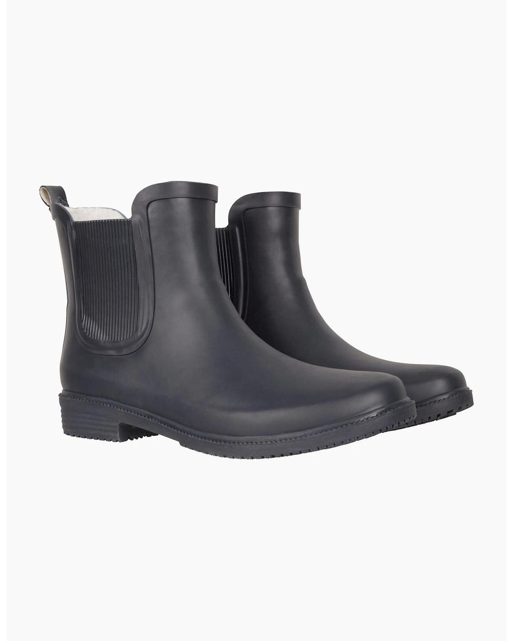 Mountain Warehouse Black Ladies Winter Wellington Boots