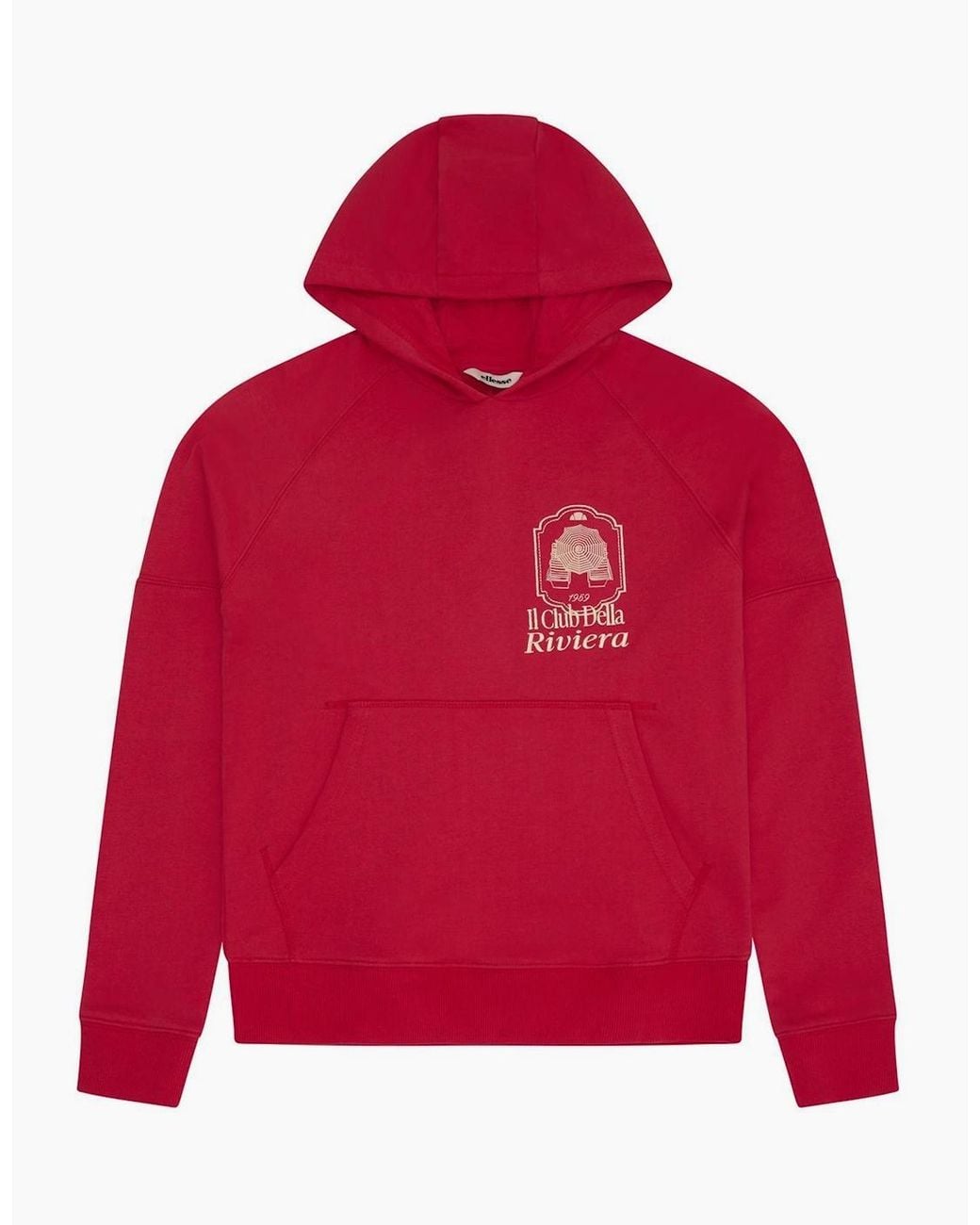 Ellesse Red Saldia Hoodie