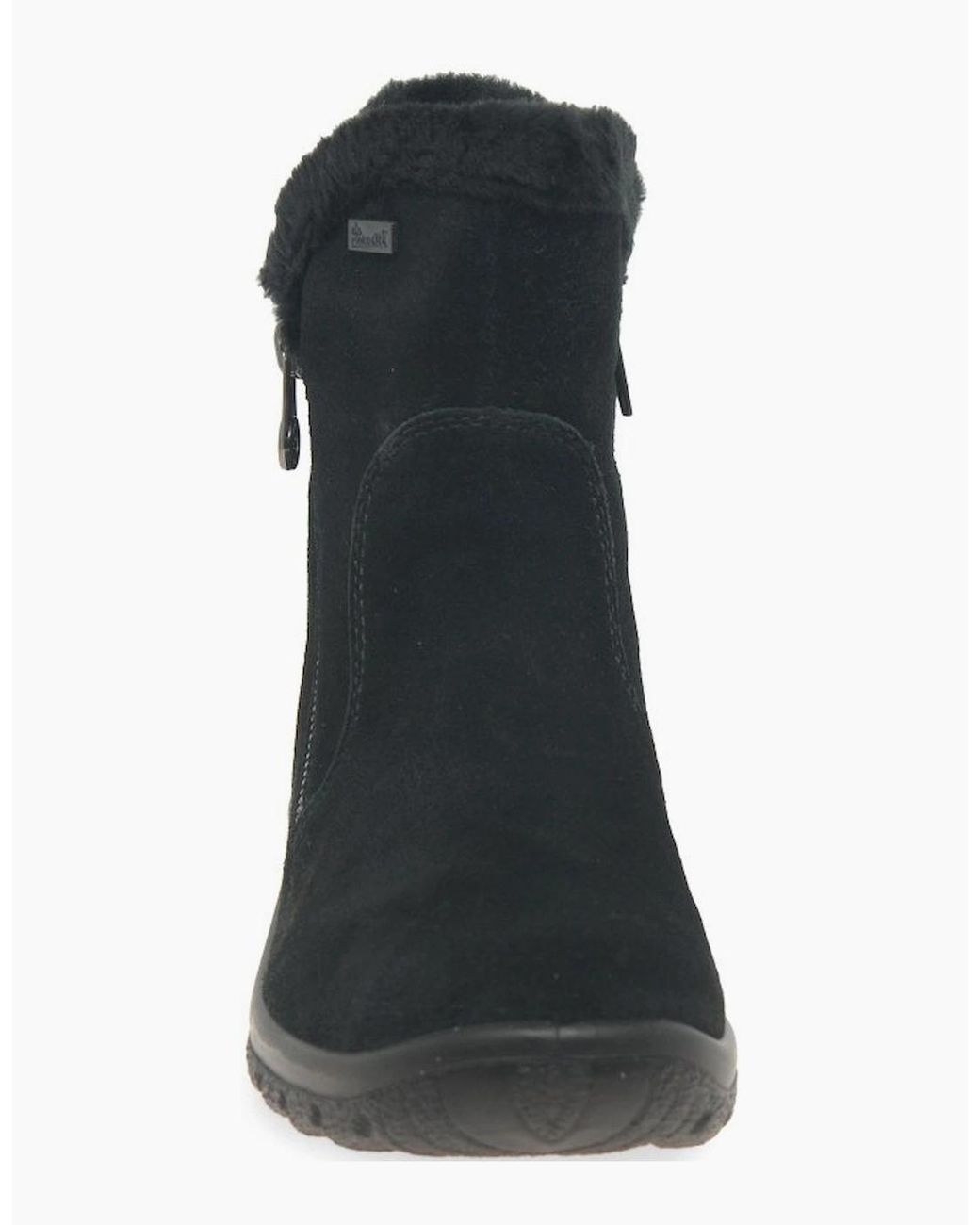 Rieker Black Everest Ankle Boots