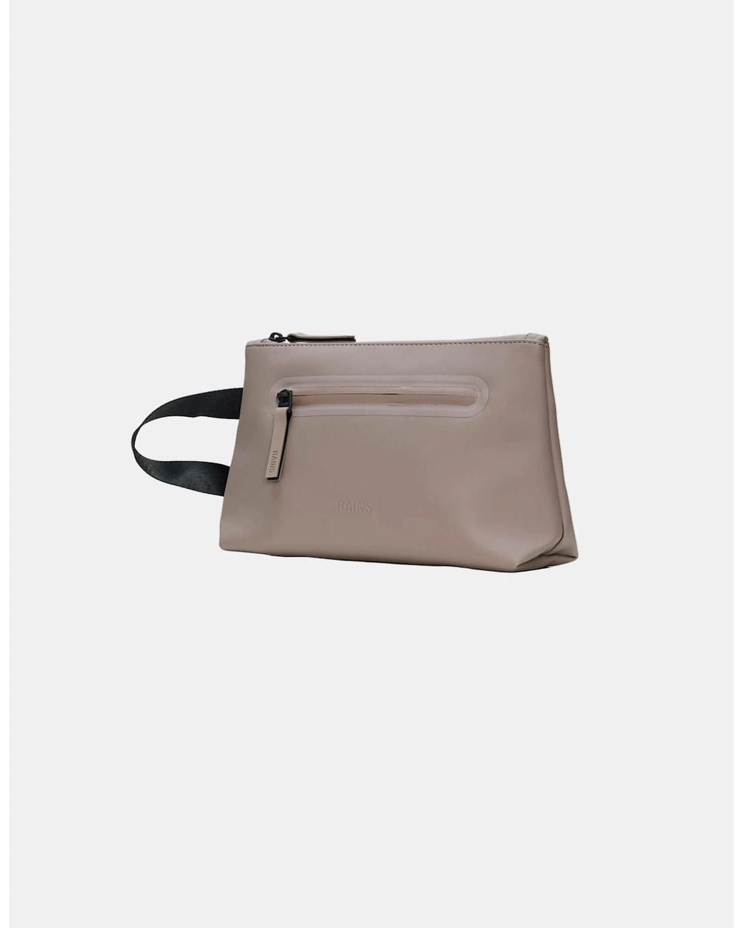 Rains Gray Cosmetic Bag Zip