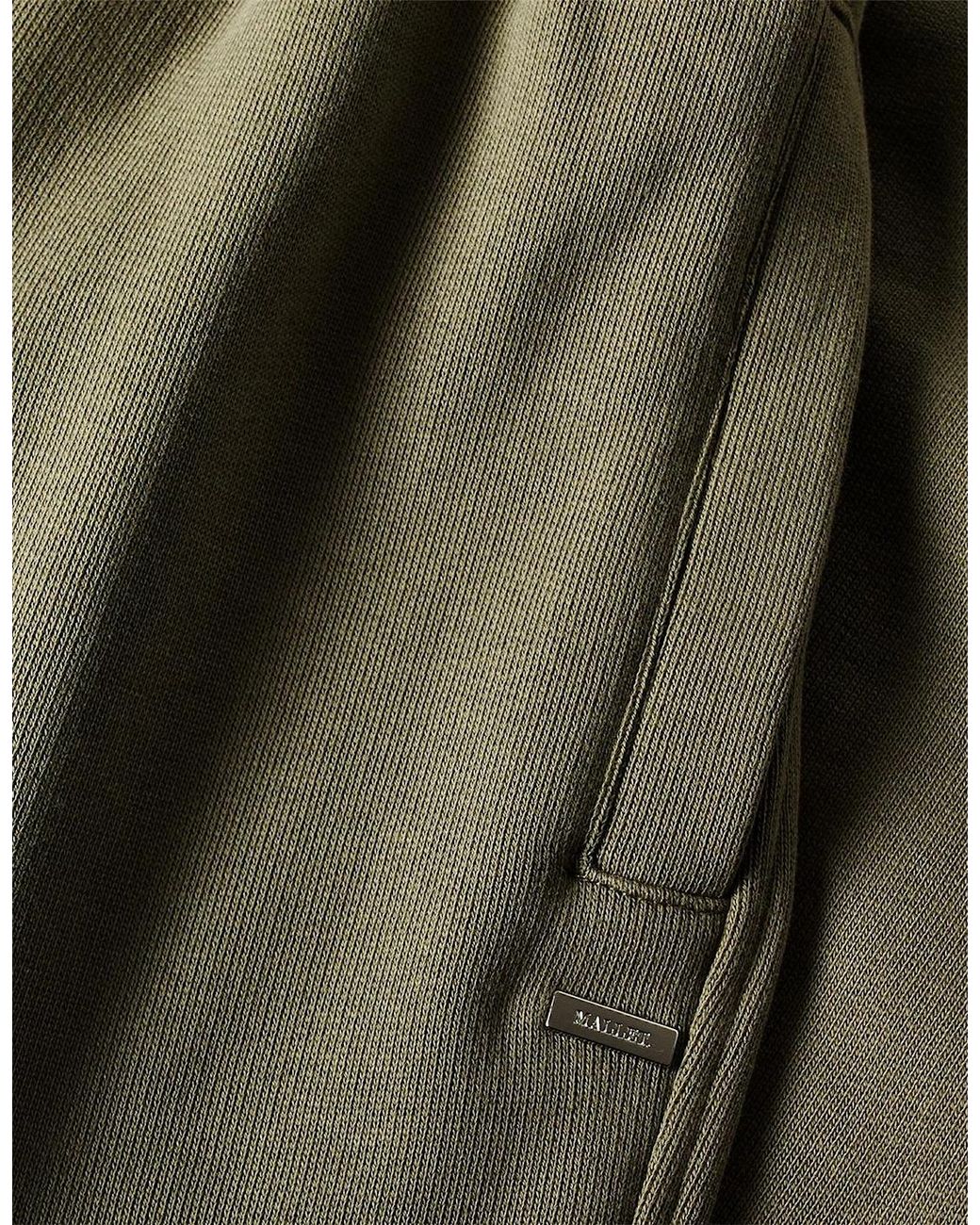 Mallet Green Closed Hem Fleece Joggers for men