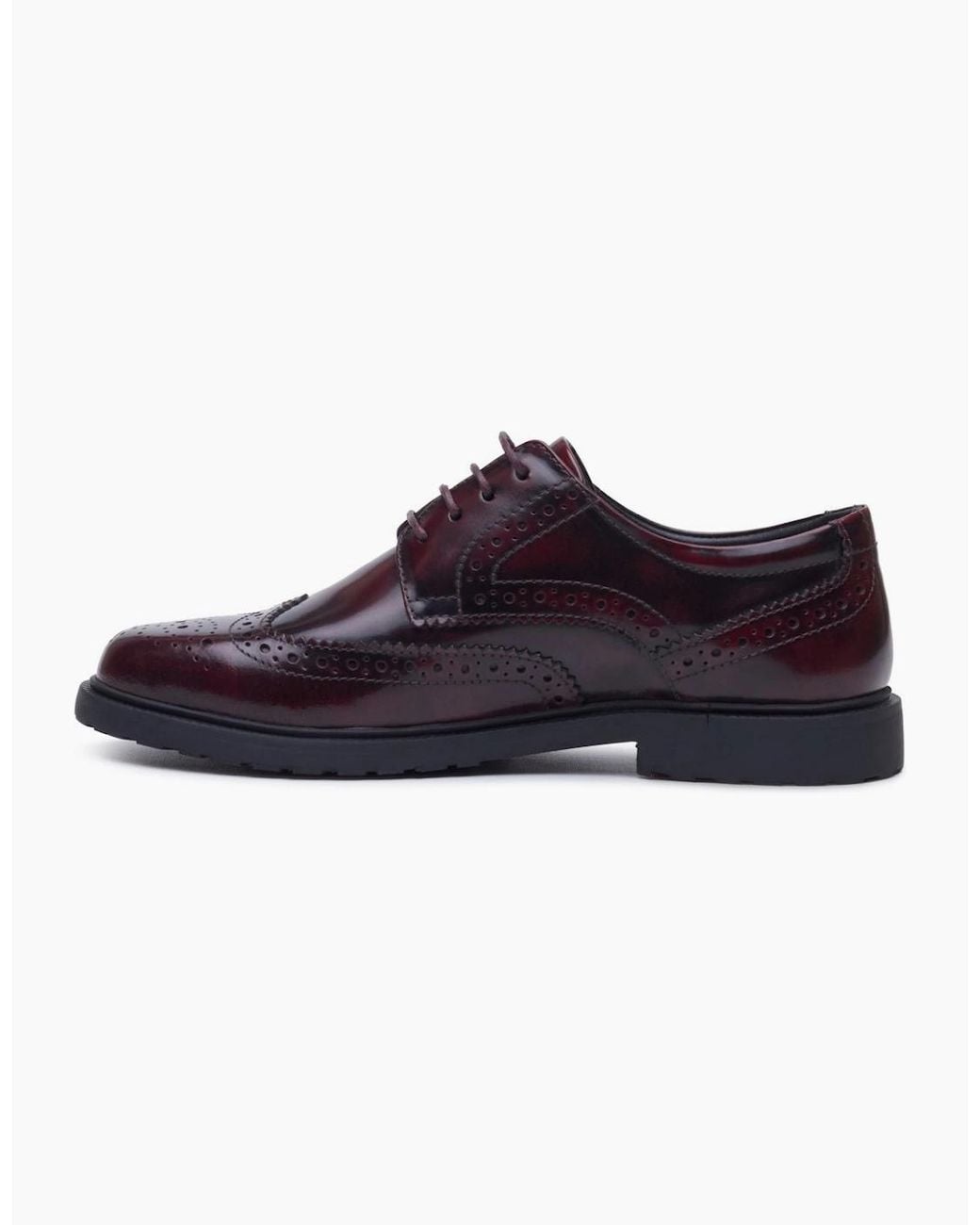 Hush Puppies Purple Verity Brogues