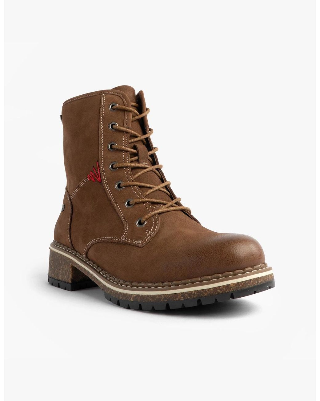 Josef Seibel Brown Waylynn 10 Lace Up Ankle Boots