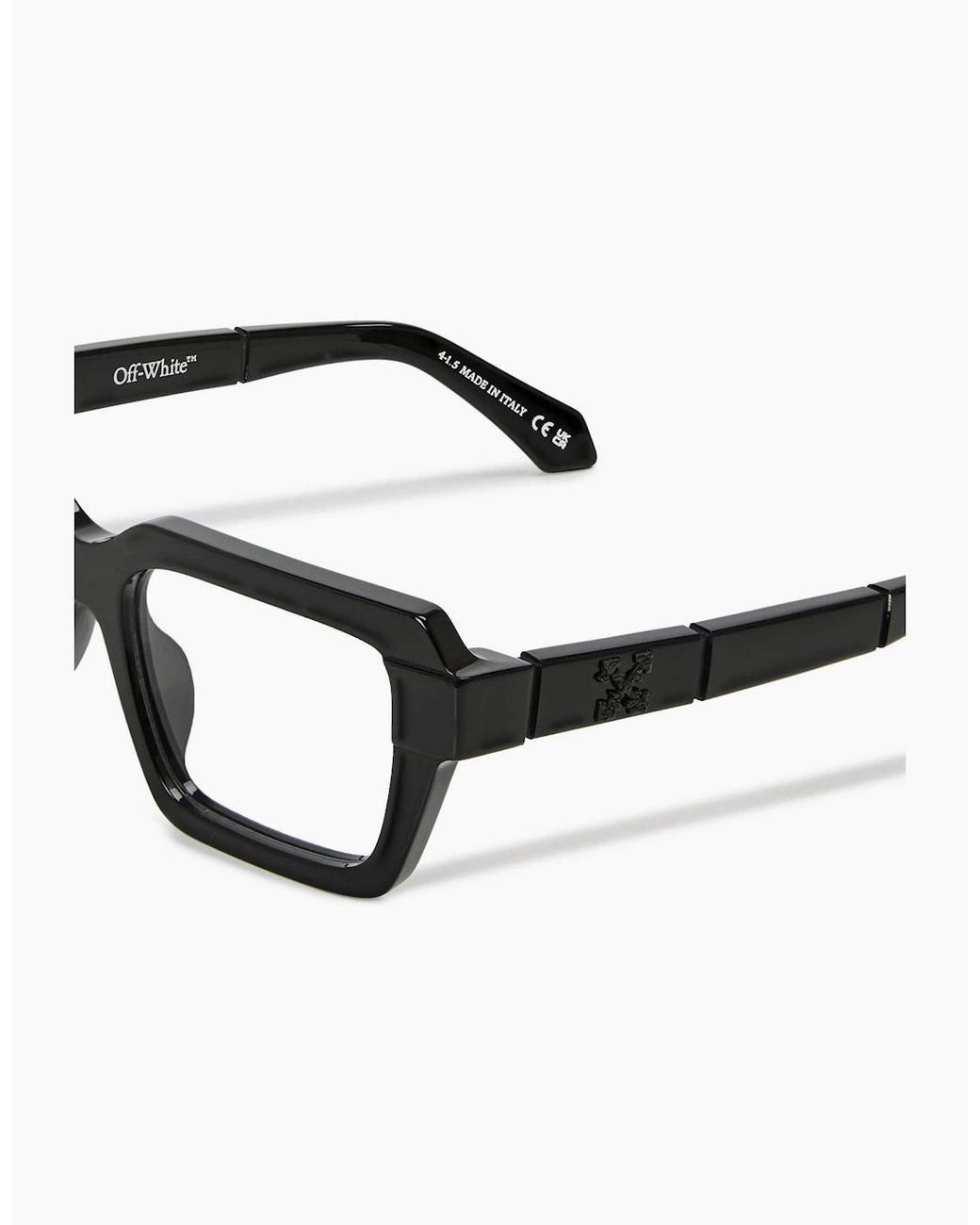 Off-White c/o Virgil Abloh Black Off Eyewear Style 8U for men