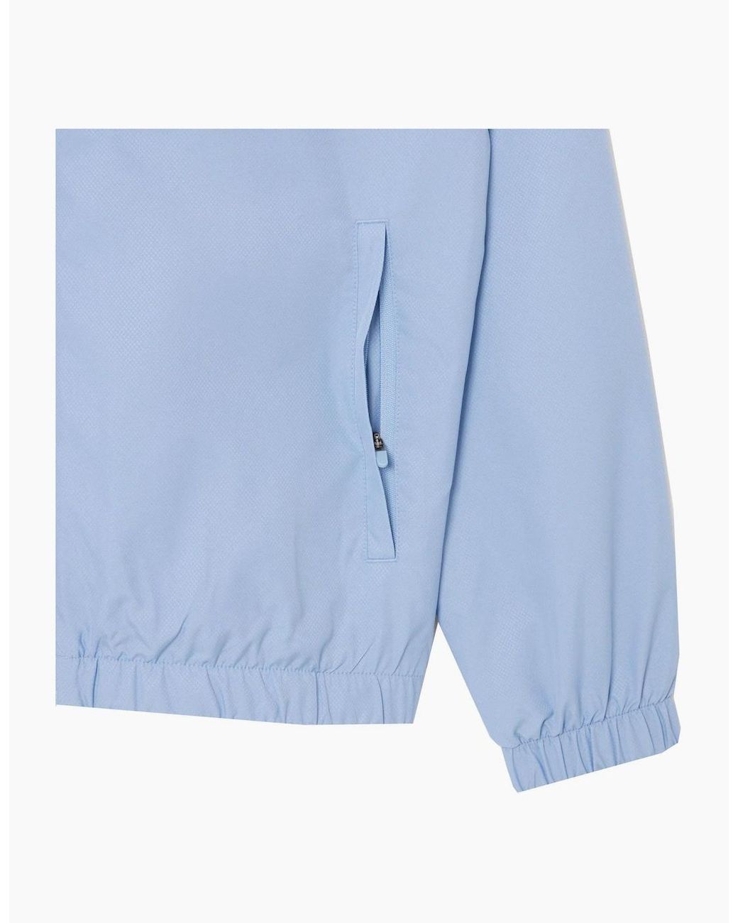 Lacoste Blue Light Zipped Hooded Tracksuit Jacket for men