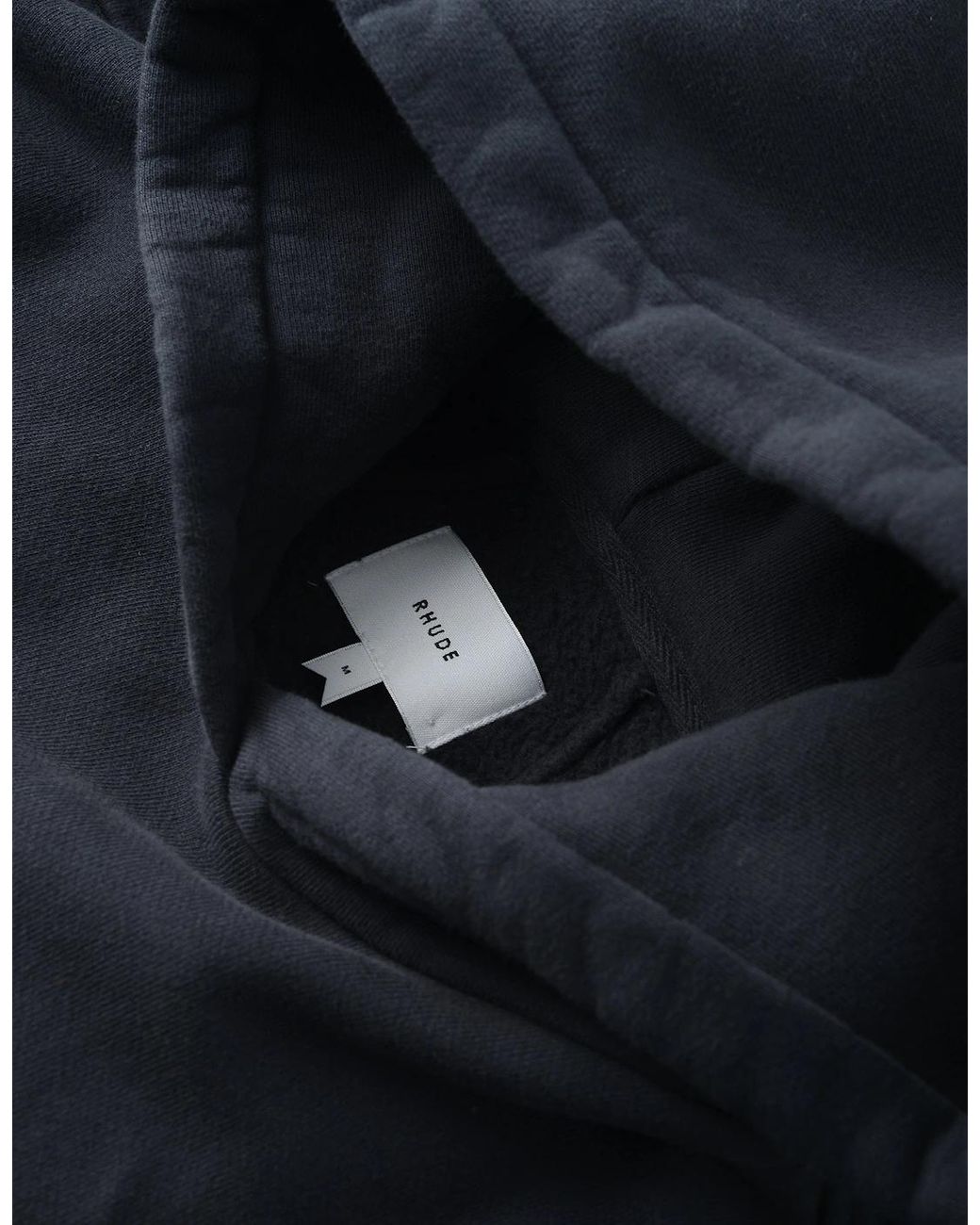 Rhude Black Moonlight Regatta Hoodie for men