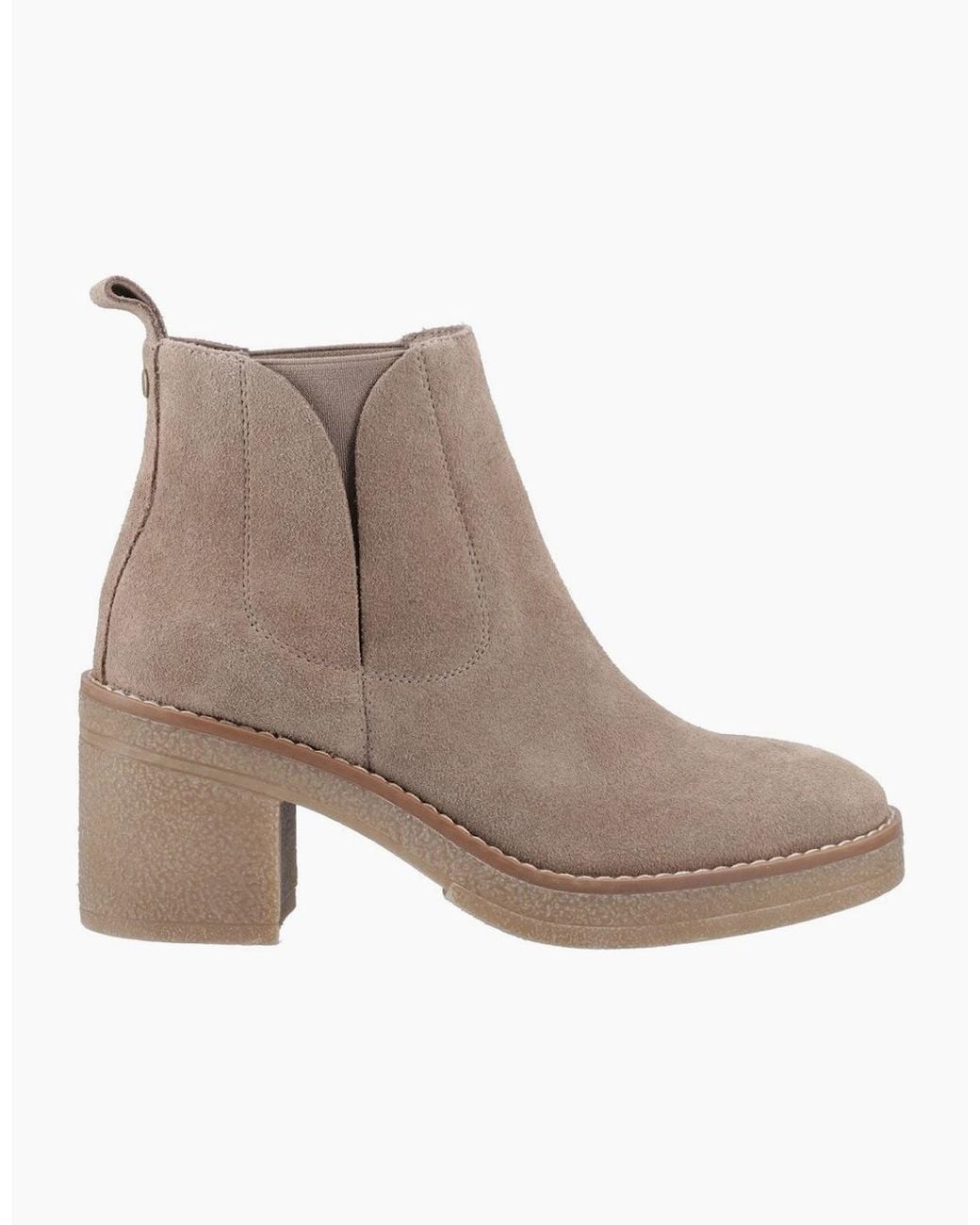 Hush Puppies Brown Felicia Chelsea Boot Chelsea Boots Taupe