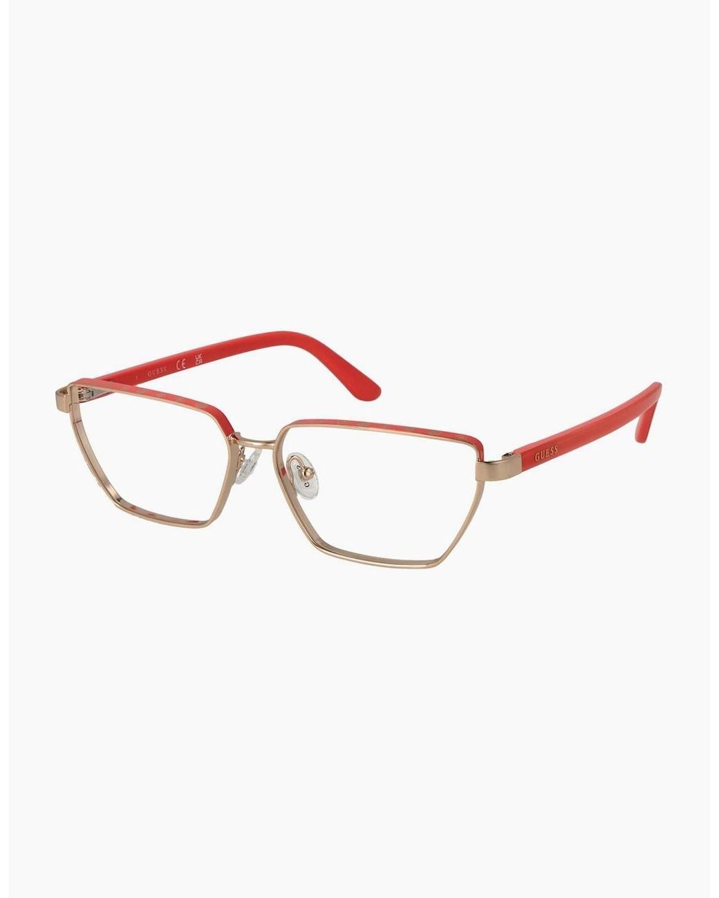 Guess Metallic Optical Frame Gu50123 074 55