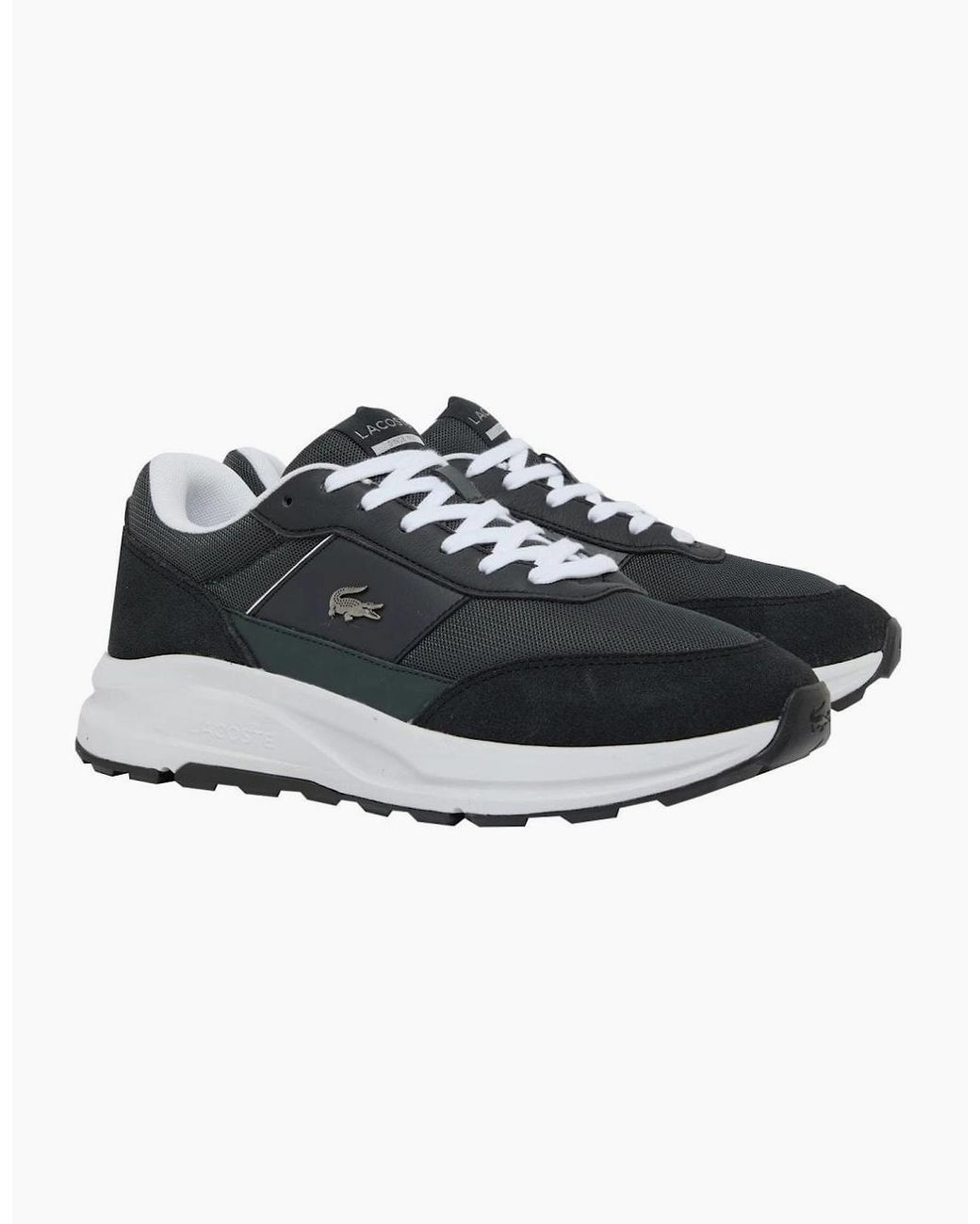Lacoste Black Dark/ Run Set Cgr Trainers for men