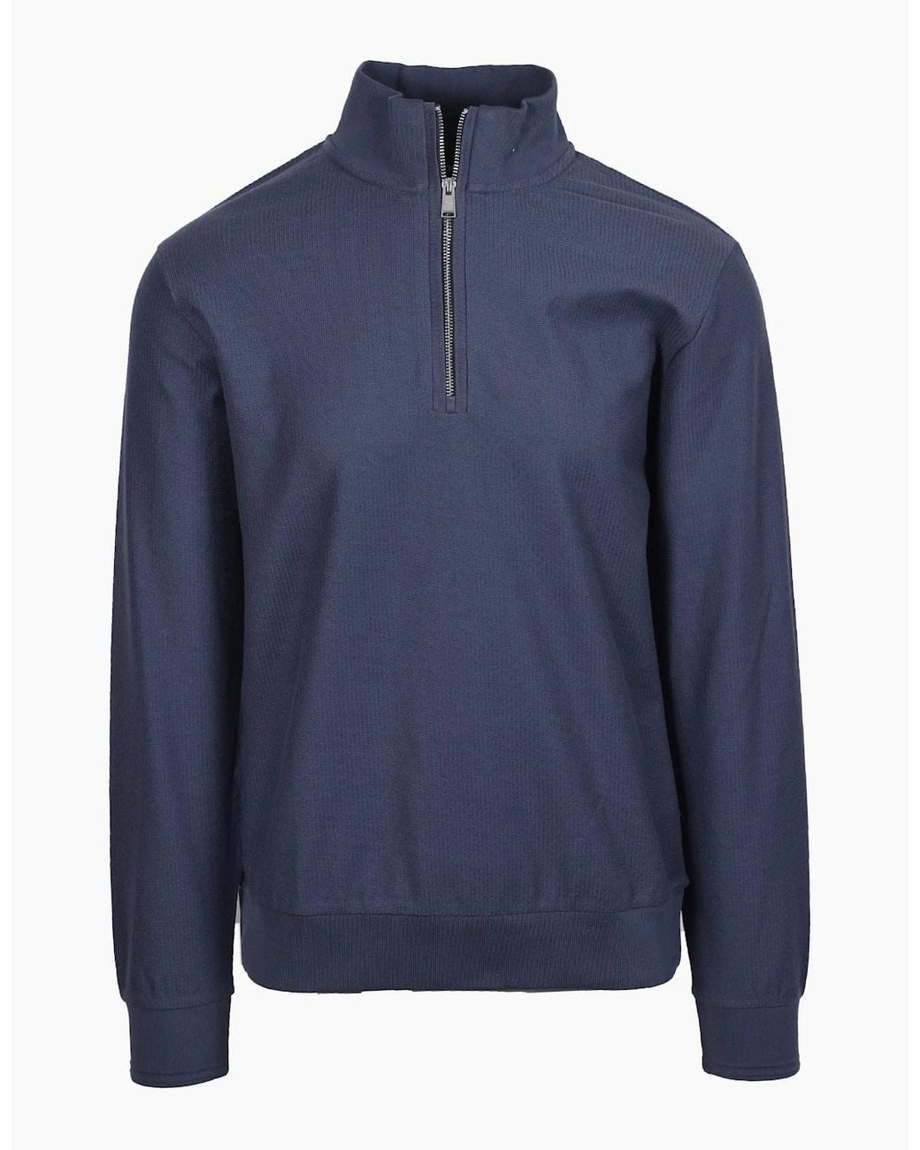 Boss Blue Boss H Sidney Sweatshirts Open for men