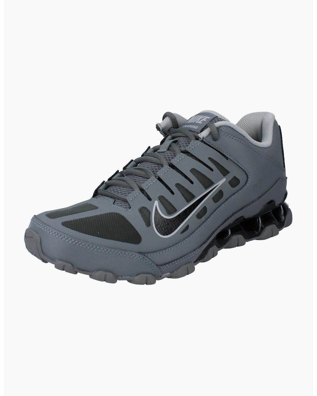 Nike Gray Reax 8 Tr Mesh Running Trainers 621716 040 for men