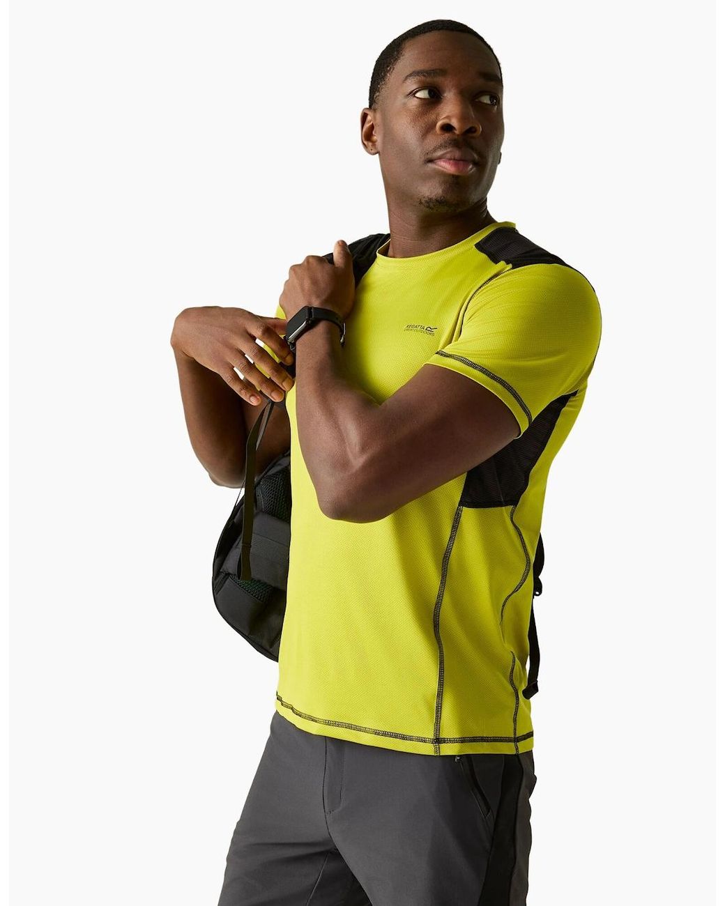 Regatta Yellow Virda T-Shirt for men